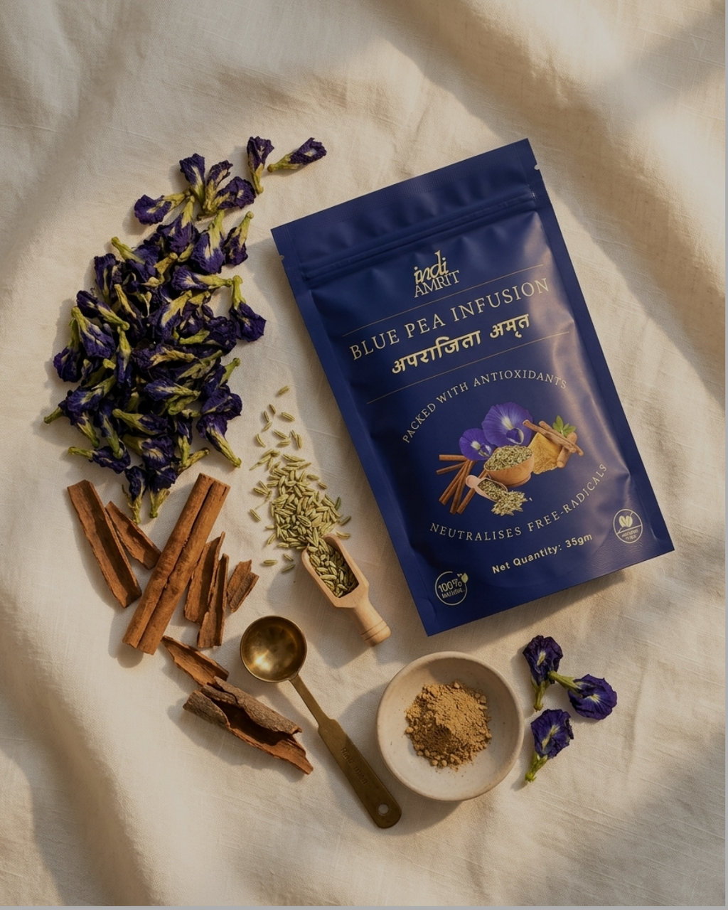 Aparajita Amrit | Blue Pea Infusion | 35gm