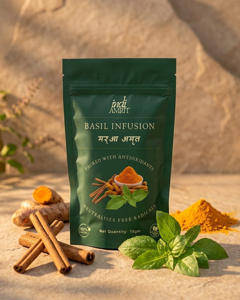 Marua Amrit | Basil Infusion | 15gm
