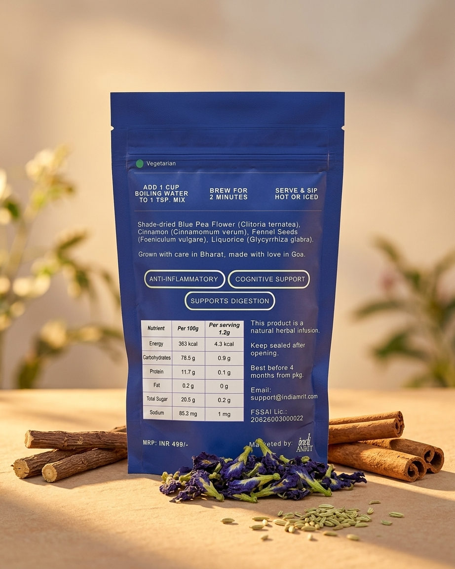 Aparajita Amrit | Blue Pea Infusion | 35gm